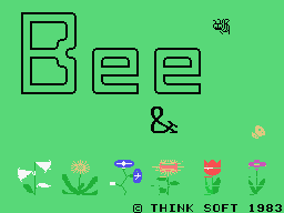 Bee & Flower screenshot 2 for MSX